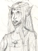 The lady of the wood