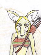 Zee, desert huntress